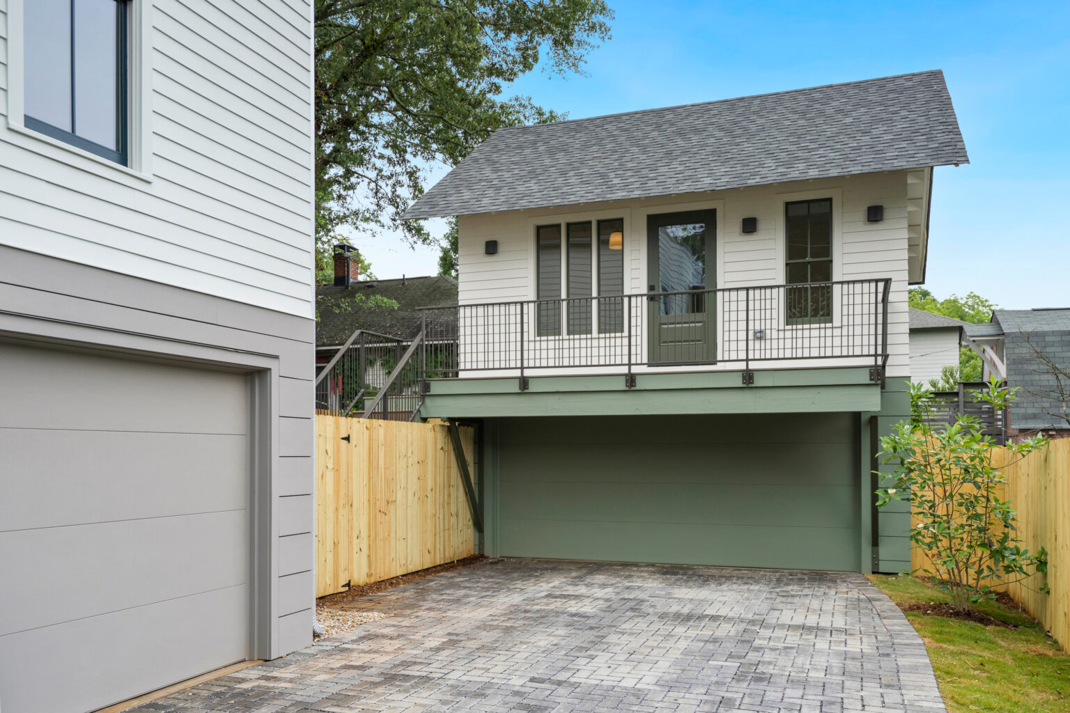 1112 Kirkwood Ave NE — ADU Exterior with Garage